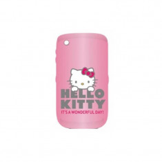 Husa Protectie Spate Hello Kitty Hkbbp4Pi Pastel 4 roz pentru Blackberry 8520 / 9700 foto