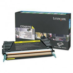 Consumabil Lexmark Consumabil toner pt X748 Yellow High Yield Return Program Toner Cartridge10000 pages foto