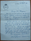 Cumpara ieftin Scrisoare a lui Tzigara Samurcas catre Blazian , 1930 , cu plic