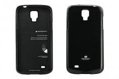 Husa Protectie Spate Goospery YJSAMGS4ANEG neagra pentru Samsung Galaxy S4 Active I9295 foto