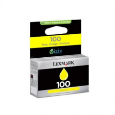 Cartus cerneala Lexmark 100 Yellow Return foto