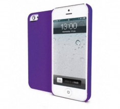 Husa Protectie Spate Muvit MUBKC0590 Igum mov pentru Apple iPhone 5 foto