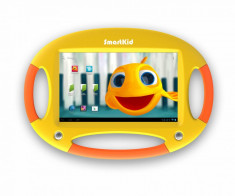 Tableta Lark Smart Kid 7 inch 1.2GHz Dual Core 1GB RAM 4GB flash WiFi Yellow / orange foto