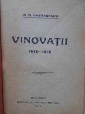 Vinovatii 1916-1918 - D.d. Patrascanu ,159180 foto