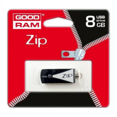 Memorie USB Goodram Zip 8GB black silver foto