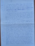 Manuscris Fanus Neagu ; Corespondenta, 5 pagini scrise olograf si semnate
