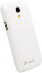 Husa Protectie Spate KRUSELL 89881/1 Color Cover alba pentru Samsung i9190 Galaxy S4 Mini foto