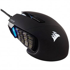 Mouse gaming Corsair Scimitar RGB Backlit Performance Optical Black foto