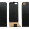 Husa Flip Cover OEM THAPPIPH5NEG neagra pentru Apple iPhone 5 / 5S