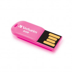 Memorie USB Verbatim Micro USB 8GB USB 2.0 Pink foto