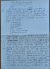 Manuscris Fanus Neagu ; Cantec de singuratate dulce, 2 pagini