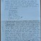Manuscris Fanus Neagu ; Cantec de singuratate dulce, 2 pagini