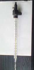 Termometru regulator cu mercur pentru instalatii de termostatare. foto