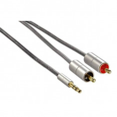 Hama 80865 Cablu audio Aluline Jack 3.5mm-2RCA foto