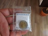 2 euro Finlandezi 2001.Specimen cu certificat de autenticitate., Europa, Cupru-Nichel