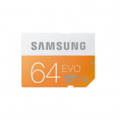 Card Samsung SDXC EVO 64GB Clasa 10 UHS-I U1 foto