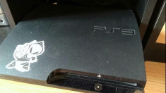 Playstation 3 Slim (nemodat) + 2 controllere wireless + 18 jocuri foto