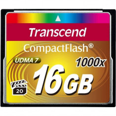 Card Transcend Compact Flash 16GB 1000x foto