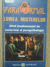 Lumea Misterelor Ghid Fundamental De Esoterism Si Parapsiholo - Paola Giovetti ,158705 foto