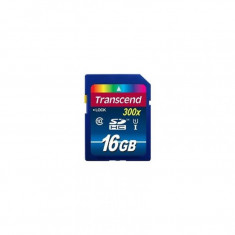Card de memorie Transcend 300X SDHC 16 GB Clasa 10 UHS-I U1 foto
