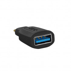 Qoltec Adaptor USB 3.1 type C Male - USB 3.0 Female Black foto