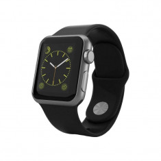 Smartwatch Apple Watch 38mm Space Black Stainless Steel Case Black Sport Band foto