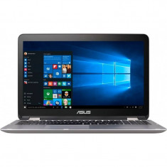 Laptop Asus VivoBook Flip TP501UB-DN020T 15.6 inch Full HD Touch Intel Core i5-6200U 4GB DDR3 1TB HDD nVidia GeForce 940M 2GB Windows 10 Glacier Gray foto