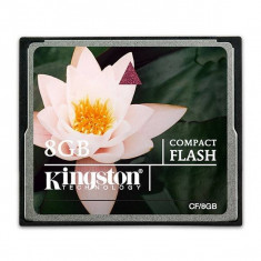 Card Kingston Compact Flash 8GB CF/8GB foto