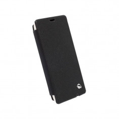Flip cover Krusell 75646 Malmo negru pentru Nokia Lumia 520 foto
