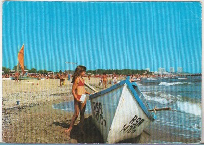 bnk cp Neptun - Vedere de pe plaja - necirculata - marca fixa foto
