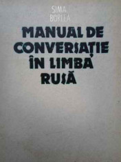 Manual De Conversatie In Limba Rusa - Sima Borlea ,155705 foto