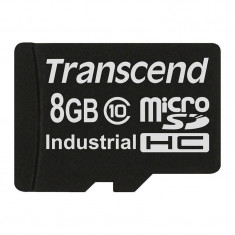 Card Transcend Industrial microSDHC 8GB MLC Clasa 10 foto