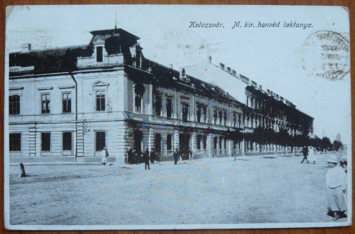 Cluj, 1922, carte postala scrisa de scriitorul Ion Dragoslav din Falticeni
