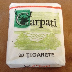 Pachet tigari Carpati foto