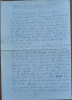 Manuscris Fanus Neagu ; Fluierand nauc intr-o jumatate de ghinda, 2 pagini