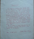 Cumpara ieftin Recomandare scrisa olograf si semnata de Stefan Augustin Doinas, 1964