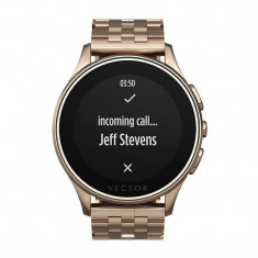 Smartwatch Vector Luna Rose Gold / Rose Gold Steel Strap foto