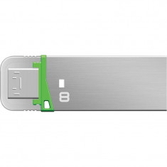 Memorie USB Emtec S220 8GB USB3.0 OTG Green foto