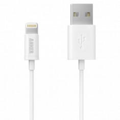 Cablu Lightning Anker Premium Apple official MFi 1.8 m Alb foto