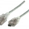 conectica Manhattan 333412 Cablu Hi-Speed USB 2.0 - mini USB 1.8m argintiu