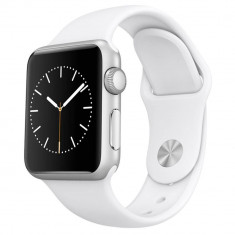 Smartwatch Apple Watch Sport 38mm Silver Aluminum Case White Sport Band foto