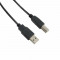 Cablu 4World USB 2.0 tip A-B M/M 5m negru