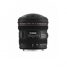 Obiectiv Canon EF 8-15mm f/4L Fisheye USM foto