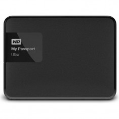 Hard disk extern Western Digital My Passport Ultra 500GB 2.5 inch USB 3.0 Black Hardware Encryption foto