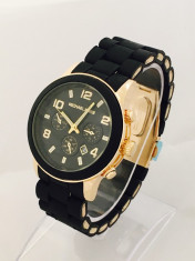 Ceas Dama Michael Kors Black Edition Elegant + Cutie cadou foto