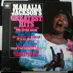 mahalia jackson greatest hits disc vinyl lp muzica soul blues holland CBS vg+