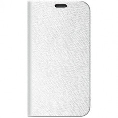 Husa Flip Cover Anymode DMDC000KWH Diary White pentru Samsung Galaxy S5 foto