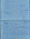 Manuscris Fanus Neagu ; Mingea trece , omu nu ! , 5 pagini olografe semnate