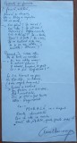 Manuscris Aurel Baranga; Fabula Greierele si furnica, scriitor roman de origine evreiască