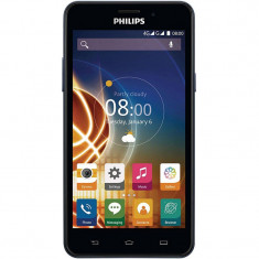 Smartphone Philips V526 8GB Dual Sim 4G Bleumarin foto